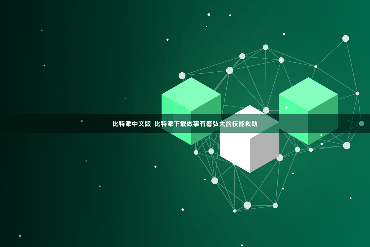 比特派中文版 比特派下载做事有着弘大的技能救助